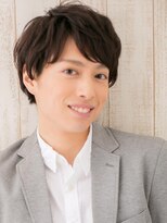 メンズヘア ビーセカンド 草加店(MENS HAIR B-2) 20代30代大人かっこいい波打ちパーマ就活ヘアY草加