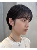 ショートマッシュショートハンサムショートショートボブ 