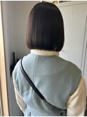 地毛風カラー/切りっぱなしボブ/haru