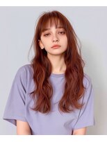 ラベスト キョウト(LOVEST)&nbsp;ハイレイヤー/ロングレイヤー/レッドブラウン/眉上バング