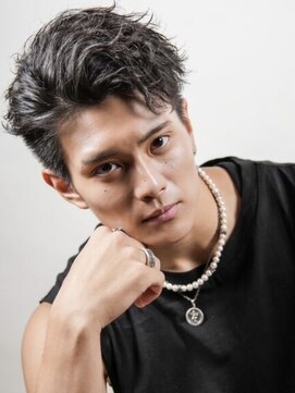 リトバイトゥルークリエイション 大宮(Re:to by True Creation) 【メンズカット】ニュアンスパーマ×メンズショート