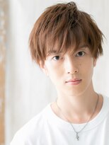 モッズヘア メン 仙台愛子駅前店(mod's hair men)&nbsp;ブリーチデザイン学生フェザーマッシュa仙台愛子