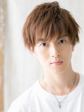 モッズヘア メン 仙台愛子駅前店(mod's hair men) ブリーチデザイン学生フェザーマッシュa仙台愛子