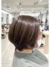 ショート・ボブカット×【脱白髪染め】ハイライト白髪ぼかし 【巖本限定】
