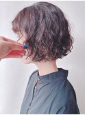 【morio 原宿】ニュアンスフレンチボブパーマ
