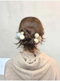 カチモリアレンジ　ヘアセット　ヘアアレンジ　札幌大通