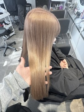 ホープ(hope) ミルクティーベージュ/ブリーチ/ダブルカラー