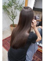 アリー 原宿 表参道(ALLY)&nbsp;ALLY濱田 髪質改善×ブリーチなしグレージュカラー