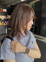 リンダイーロ(Linda Hiro)&nbsp;【札幌円山】インナーカラー/ピンク/ミディアムレイヤー