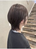 ウルフショート×アッシュグレー