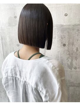エミュ ヘアー(emu.hair) ぷつっとボブ