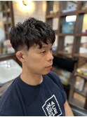 波巻きツイストスパイラル/リバースセンターパート/印西市