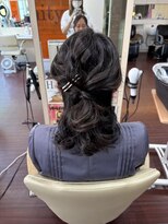 ヘアサロン ユニティ(Hair Salon Unity)&nbsp;ハーフアップアレンジ