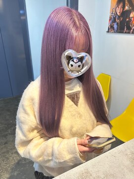 ジュール 池袋(Joule) 透明感たっぷり♪ラベンダーカラーで柔らかハイトーン◎