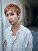 メンズサロン イロ(Men‘s salon IRO)&nbsp;メンズ オレンジ ショート