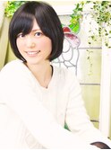 面接官からうけが良い就職活動で好印象の黒髪真面目感好感度ボブ