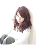 アンティエバイプレッティ(Amitie by pretty) ヘルシーカラー×無造作ロング