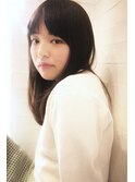 子供っぽくなりすぎない暗髪カラー