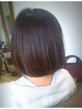 ヘアリゾート ちゅら(Hair Resort) 丸くワンレングスカット☆