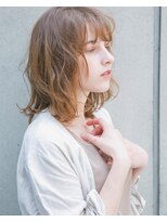 【vain#A】ベージュ×モノトーン  アンニュイパーマ