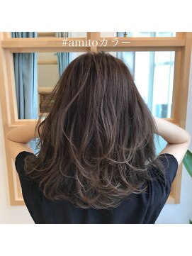アミトヘアアンドサロン(amito hair&salon) 小顔に◎女性の魅力を引き立たせるセミディパーマ