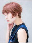 赤みを生かしたボルドーカラー☆