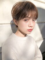 ミィ 表参道(mee.)&nbsp;【mee.】 毛先パーマ ことりベージュ