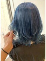 ジーナ 梅田(Zina)&nbsp;【Zina 梅田】　ラベンダーブルー×ネオウルフ