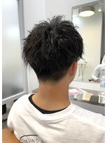 ロミーオム 本厚木(ROMMY. Homme)&nbsp;刈り上げ×ツイストパーマ