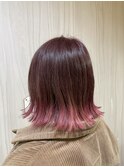 ピンクグラデーション