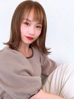 ザブックハンドサロン(The book hand salon)&nbsp;ベージュ×ピンク×ミディアム