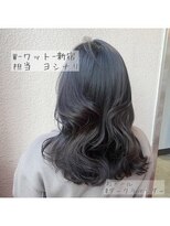 ワット 原宿店(W)&nbsp;W-ワット-原宿店＊Sカール×ダークラベンダー