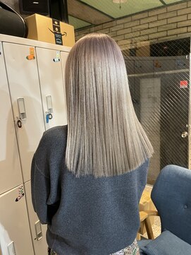 ラフ(LAFF) #黒髪#ボブルフ#ネビージュ#小顔#ワンレン