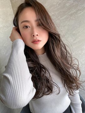 フラッグ 九大学研都市店(Flag) 韓国　透明感カラー　グレージュ