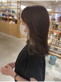 外ハネくびれミディ/イヤリングカラー♪20代・30代