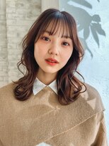 ジョエミバイアンアミ(joemi by Un ami)&nbsp;★イメチェン似合わせ大人ガーリープリカールチョコレートカラー