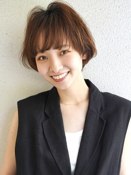 ブゾン(buZon) 【buZon ブゾン】大人マッシュショート/ひし形ショートボブ