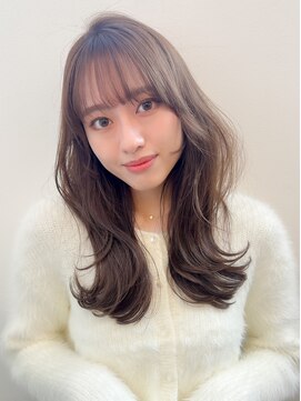 ロンドアジュール 横浜(Lond azur) 韓国くびれヘアで大人可愛いスタイルに