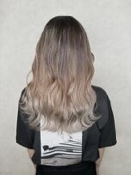 ウィン 川口元郷店(win) ホワイトミルクティー バレイヤージュ