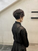 ハルキ ミナト ジャパン オオサカ(HARUKI MINATO japan OSAKA)&nbsp;40代50代小顔似合わせカットくびレイヤーエモージュ大人可愛い