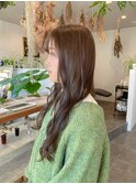 ナチュラルグレージュロング