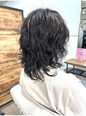 ウルフショート ウルフパーマ 熊本 ruen 山田大貴