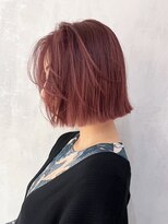 アイティーバイアルバム 藤沢店(IT by ALBUM) ベビーピンクミルクティーピンクくびレイヤー美髪_ba492441