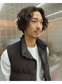 メンズパーマ スパイラル