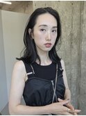 ミディアムレイヤー(20代/30代/ベージュ/グレージュ)C41