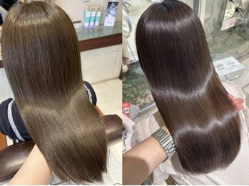 フォルテ 草薙店の写真/【草薙】くせ・うねり・広がりでお悩みの方へ！理想のまっすぐすぎない自然な仕上がりを実現☆