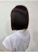 切りっぱなしボブ