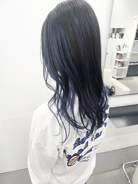 ゴットラトゥール(GOTTO LATOUR) インナーカラー/ブルー/ブラック/アンブレラ/デザインカラー