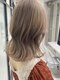ヘアーメイク マティエール(Hair Make matiere)の写真/ワンカラーで悪目立ちする赤みを消し、透明感のあるカラーへ◇[ブリーチ/インナーカラー/イヤリングカラー]