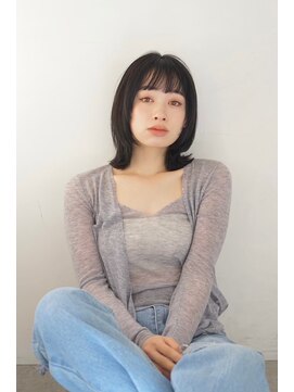 パール(PearL) 【PearL】小顔ヘア/黒髪くびれボブ/ネビージュ/20代30代ヘア